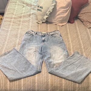 We The Free Light Blue Straight Leg Jeans